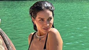 La bikini particular de Zaira Nara. / Instagram