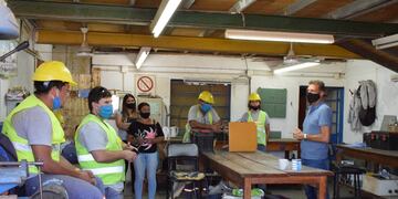 Darío Cocco, Secretario General del SEOM, de recorrida por diferentes lugares