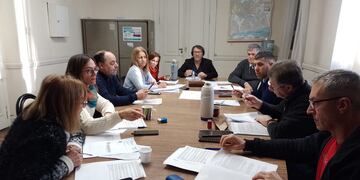 Reunión de la Comisión de Obras Públicas de Tres Arroyos