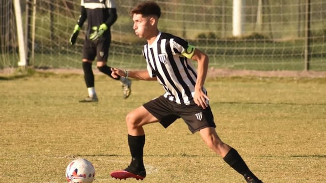 Fabricio Domínguez, el jugador de Gimnasia electrocutado.