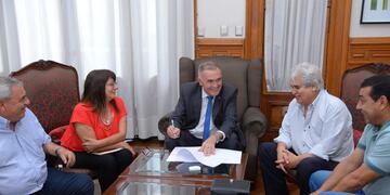 Reunión entre Jaldo y ATEP.