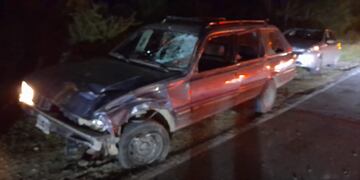 Un auto participó del siniestro. (Policía)