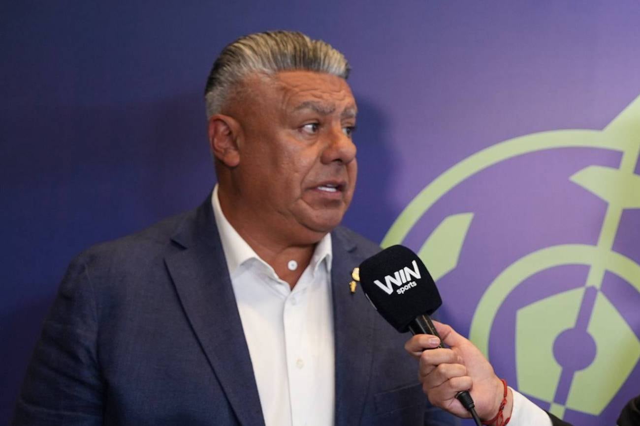 Chiqui Tapia habló en Colombia (Win Sport)