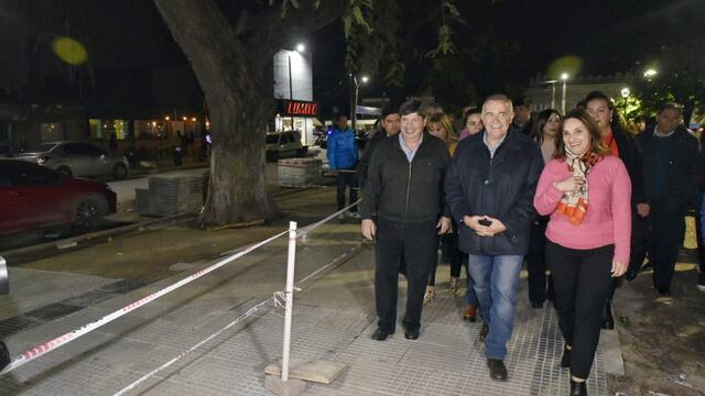 El vicegobernador visitó la localidad de Alderetes este martes.