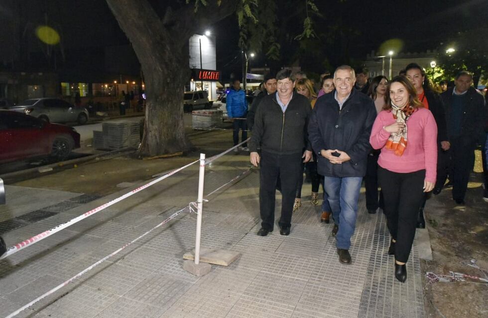 Jaldo visitó Alderetes para supervisar el avance de importantes obras de urbanización