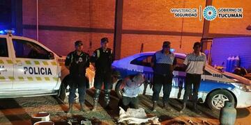 Lules: un sujeto fue encontrado in fraganti robando en un cementerio y fue detenido