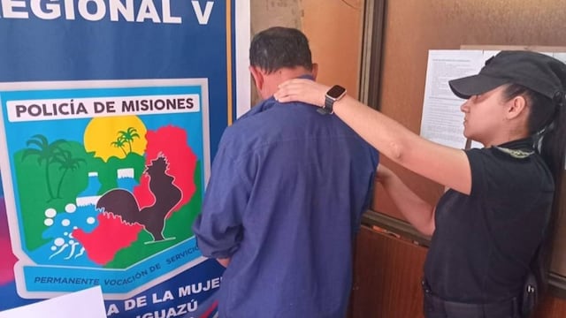 Detuvieron a un hombre en Iguazú por amenazas y violencia de género contra su pareja.