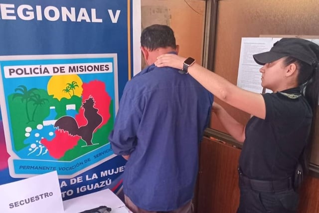 Detuvieron a un hombre en Iguazú por amenazas y violencia de género contra su pareja.