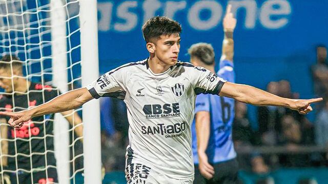 Mateo Sanabria, el extremo de Lanús a préstamo en Central Córdoba, que está cerca de Talleres (La Voz)