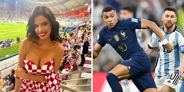 ¿Resentida con Argentina? Ivana Knoll, la novia del Mundial, pidió el balón de Oro para Mbappé