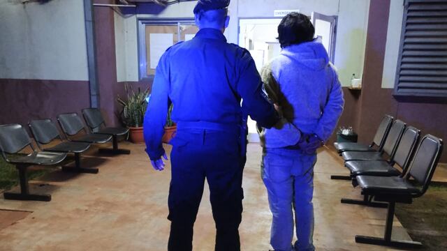 Montecarlo: detienen a un individuo acusado de golpear a su padre.
