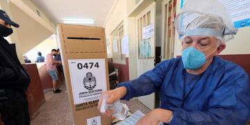 En la Ciudad estiman que votaría un 10% menos del padrón por miedo al contagio Foto: Germán Pomar/Télam/VIC