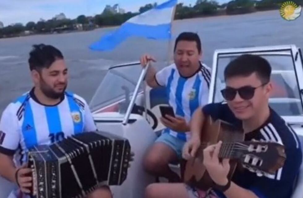 ¡No podía faltar! Un grupo de correntinos hizo la versión chamamecera para alentar a la Selección Argentina