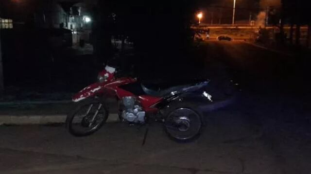 Accidente de tránsito en Posadas: una motociclista herido.