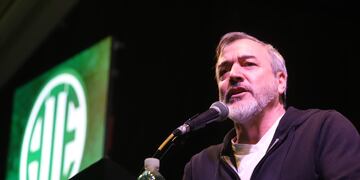 Rodolfo Aguiar, secretario general de ATE Nacional. - Gentileza