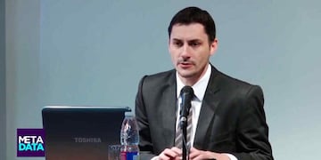 Sebastián Schimmel, secretario de la Cámara Nacional Electoral. (Imagen de TV)