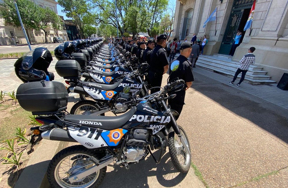 Entregaron 16 motos a Rafaela