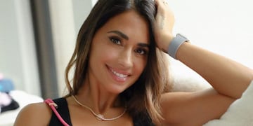 Antonela Roccuzzo impactó en Miami