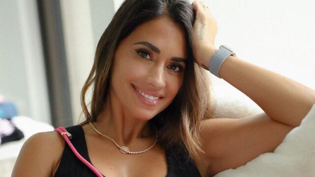 Antonela Roccuzzo impactó en Miami