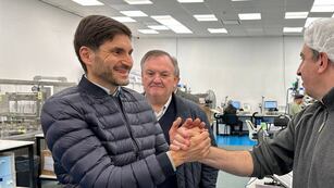 Maximiliano Pullaro y Felipe Michlig compartieron la campaña de las elecciones provinciales 2023 en Santa Fe.
