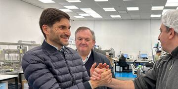 Maximiliano Pullaro y Felipe Michlig compartieron la campaña de las elecciones provinciales 2023 en Santa Fe.