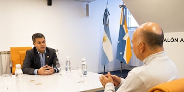 El secretario Andrés Dachary se reunió con el diputado nacional y Excombatiente de Malvinas, Aldo Leiva