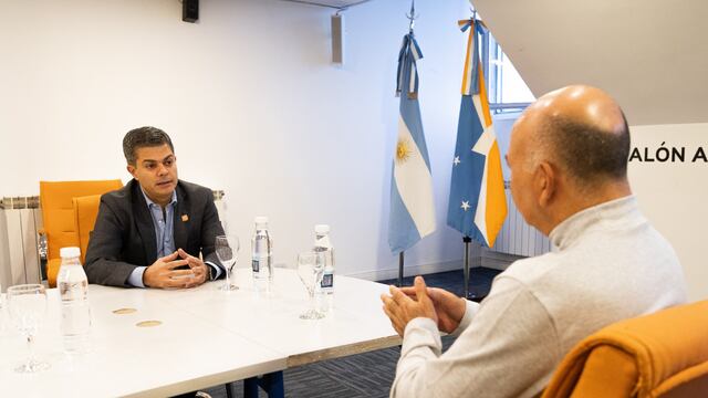El secretario Andrés Dachary se reunió con el diputado nacional y Excombatiente de Malvinas, Aldo Leiva