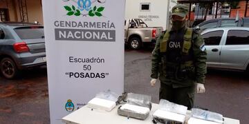 Incautan cocaína en Garupá.