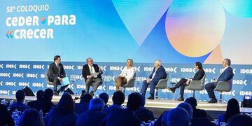 El panel más "caliente" del Coloquio de IDEA, donde estuvieron De Mendiguren y Sica.