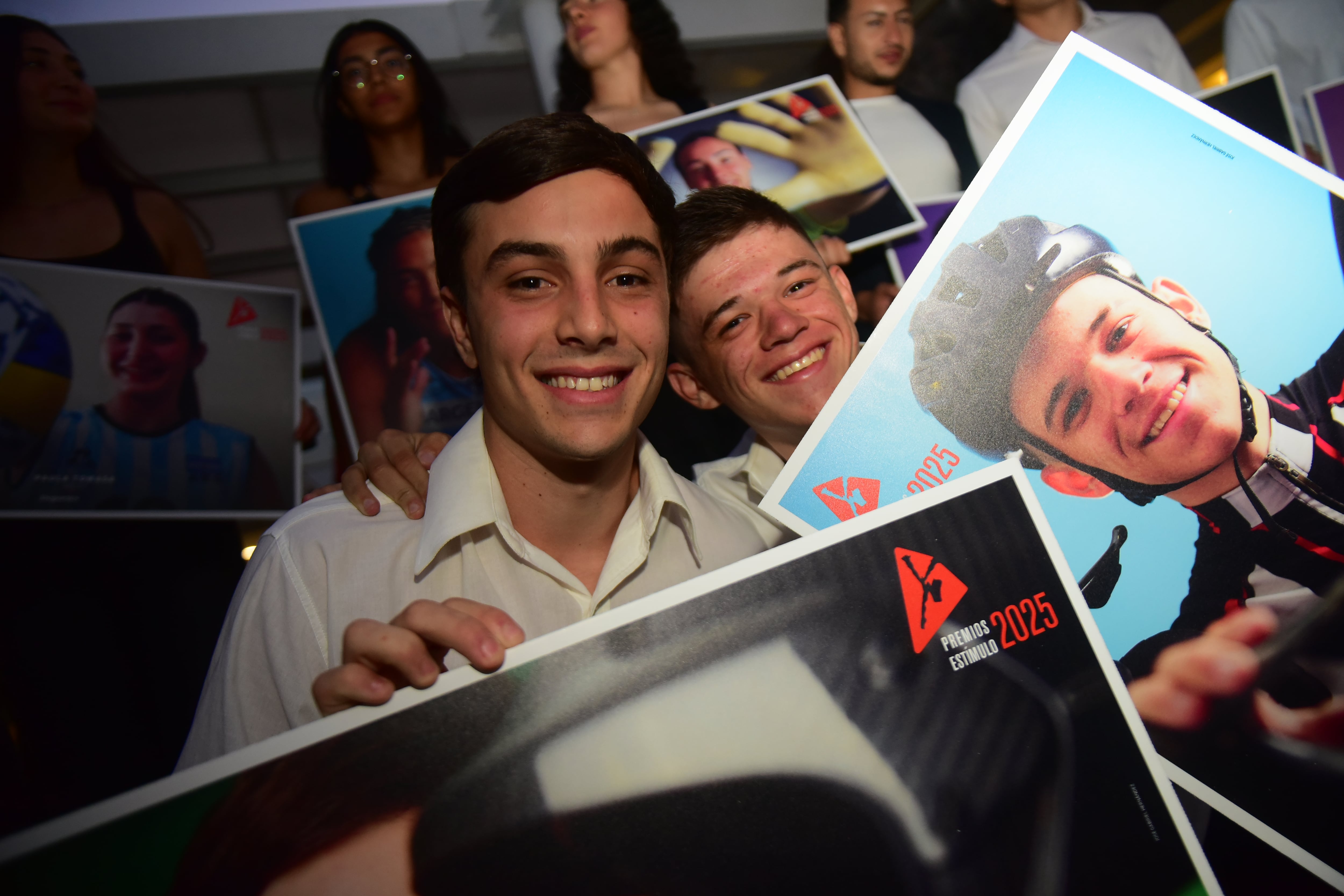Entrega de los Premios Estímulo a los deportistas destacados del año en el Auditorio de La Voz (Foto Javier Ferreyra)