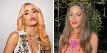Lali Espósito y Tini Stoessel juntas.