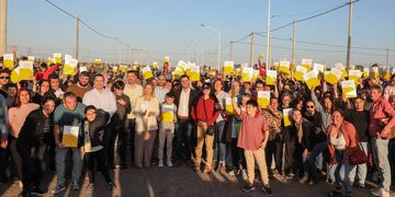 Se entregaron los boletos de los 315 lotes