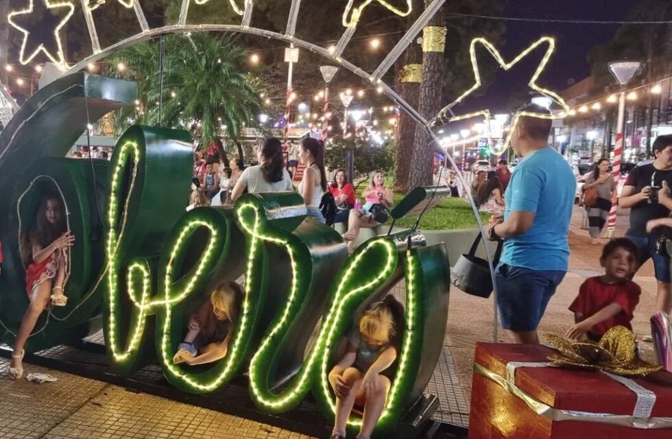 El espíritu navideño llegó a la ciudad de Oberá