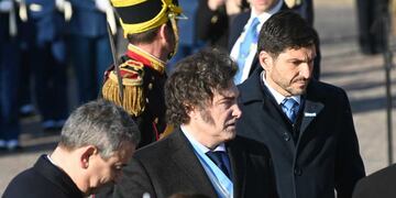 Javier Milei recibirá, entre otros, a Maximiliano Pullaro. Foto NA