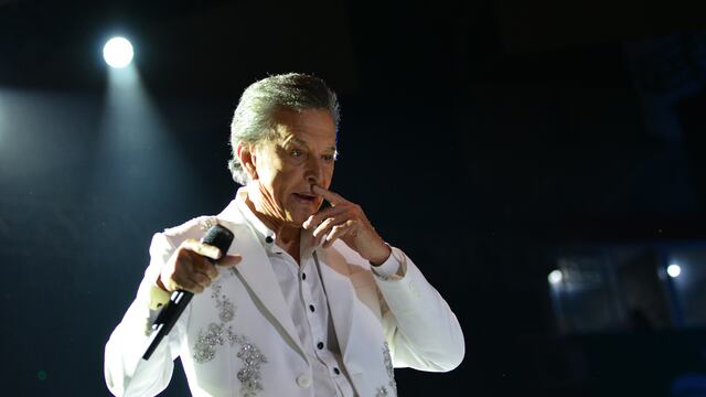 Palito Ortega, en el escenario de Jesús María.