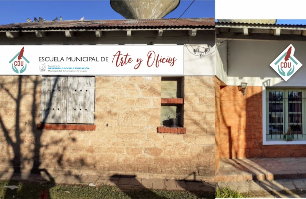 Concepción del Uruguay: el lunes inauguran la Escuela de Artes y Oficios
