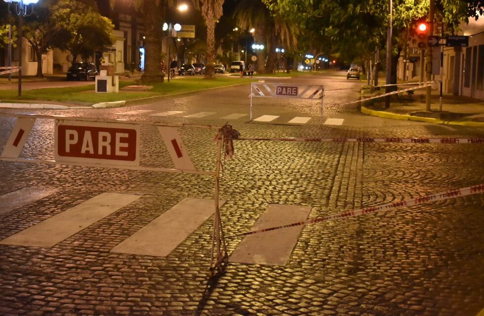 Trabajos de señalización en bulevar Lehmann