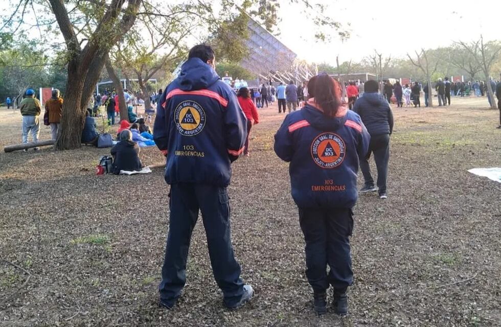 Santuario de Río Blanco: activaron operativo de asistencia y custodia a peregrinos