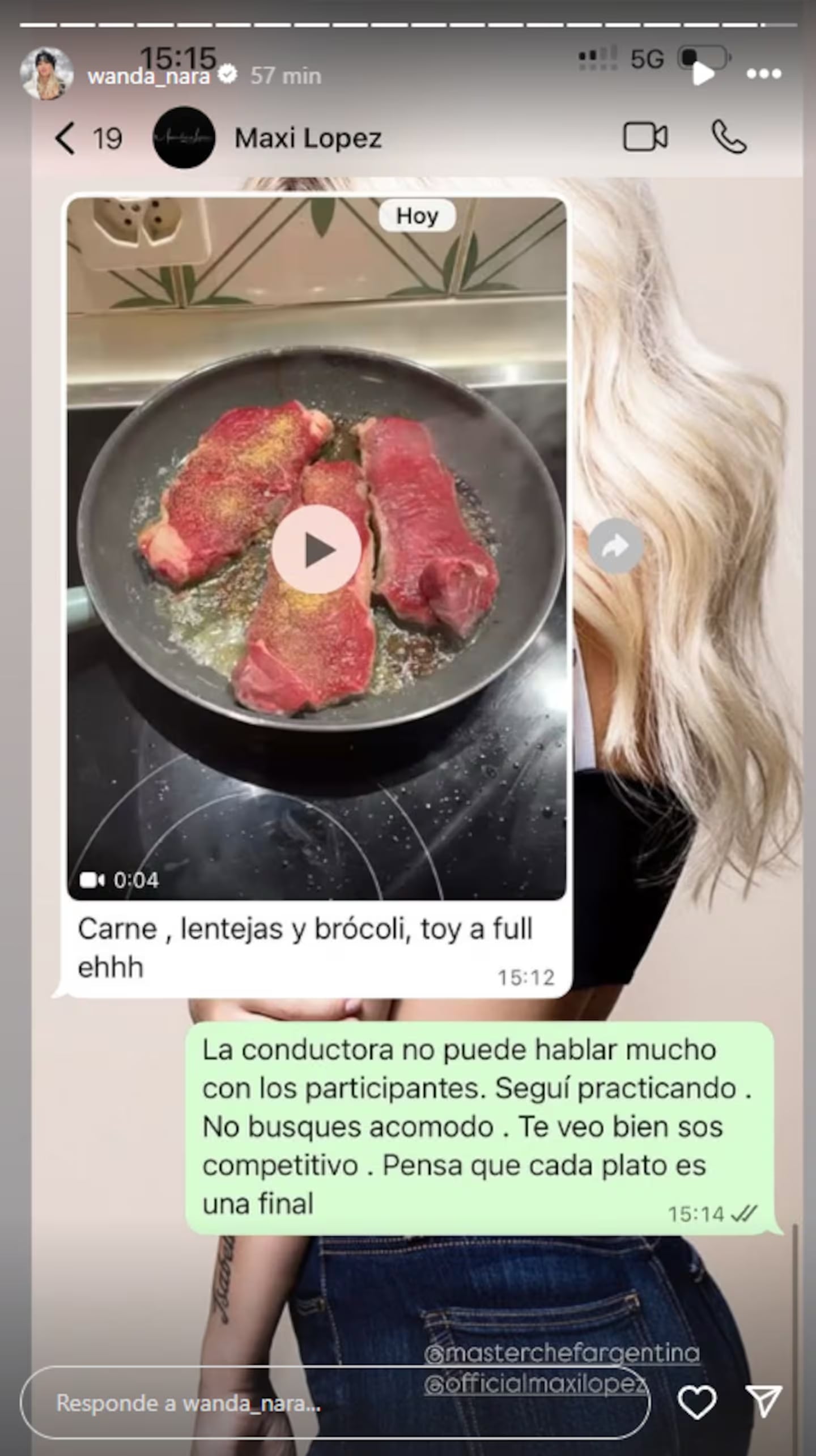 Wanda Nara expuso a Maxi López y mostró sus chats privados
