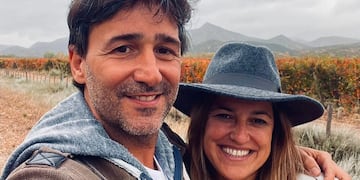 Maju Lozano y Juan Lagarza celebraron 4 años de amor en Mendoza.