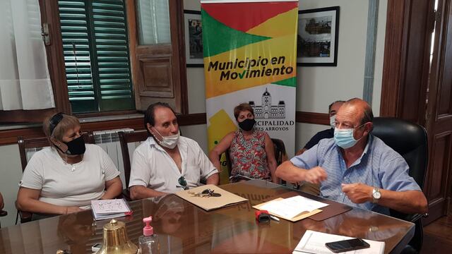 Integrantes de la CGT se reunieron con Sánchez por lotes para la construcción de viviendas