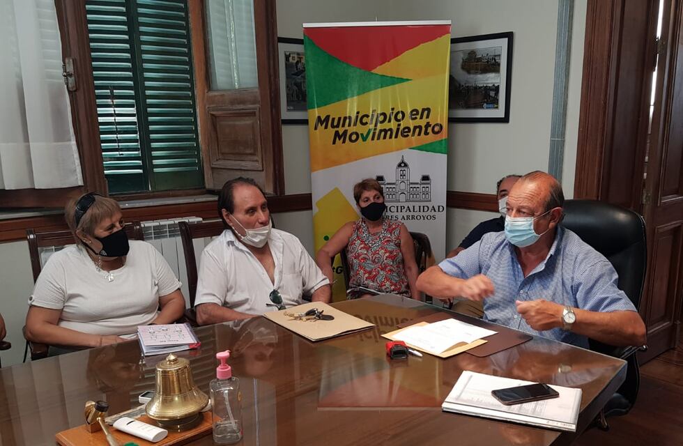 Integrantes de la CGT se reunieron con Sánchez por lotes para la construcción de viviendas