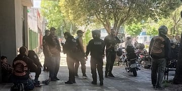Así pidió ayuda en una estación de servicio, uno de los heridos en la violenta pelea entre motoqueros en La Plata