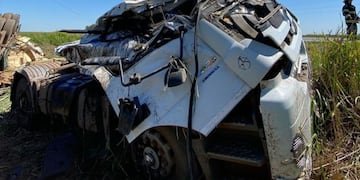 El hecho ocurrió en la ruta provincial 4.