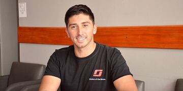 Joaquín Ramírez, el bombero que correrá el Maratón de Nueva York.