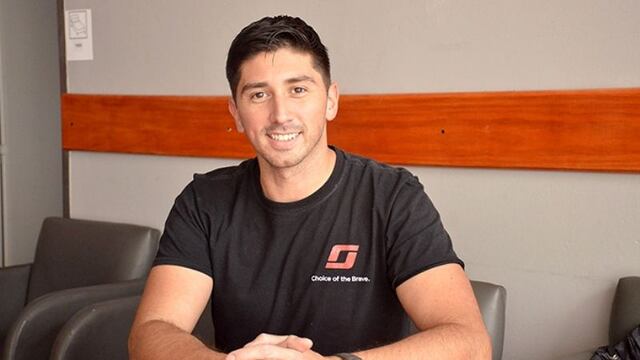 Joaquín Ramírez, el bombero que correrá el Maratón de Nueva York.