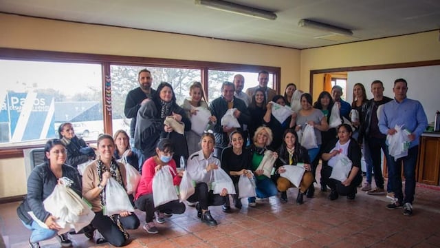 Ushuaia: entregaron las primeras 700 “Bolsas con Propósito”