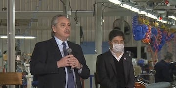 Alberto Fernández y Axel Kicillof visitarán Olavarría la próxima semana