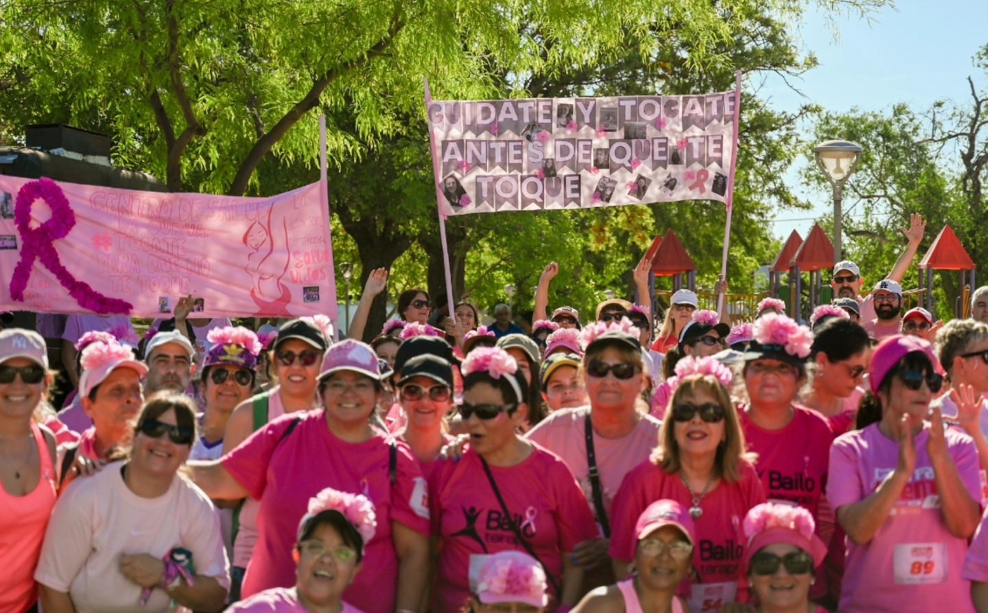 Caminata Rosa en Arroyito