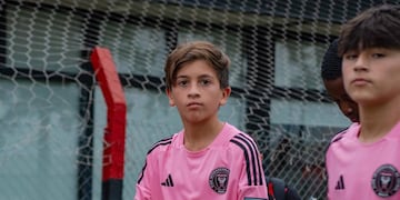 El heredero de Leo disputó la Newell's Cup 2024 con el equipo sub 13 de Inter Miami.